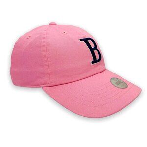 Boston massachusetts pink baseball cap hat for women 100% cotton, adjustable siz
